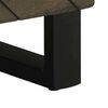 vidaXL Tables de chevet 2 pcs noir 40x33x46 cm bois de manguier solide