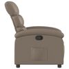 vidaXL Fauteuil inclinable Cappuccino Similicuir