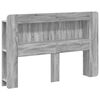 vidaXL Cabinet de T&ecirc;te de Lit Sonoma gris Bois d&rsquo;ing&eacute;nierie
