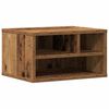 vidaXL Support d'imprimante Bois ancien 40 x 32 x 22,5 cm