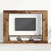vidaXL Meuble TV Bois ancien 152 x 22 x 113 cm Bois d'ing&eacute;nierie