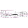 vidaXL Salon de jardin 7 pcs avec coussins bois de pin impr&eacute;gn&eacute;