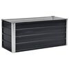vidaXL Lit sur&eacute;lev&eacute; de jardin Anthracite 100x40x45 cm Acier galvanis&eacute;