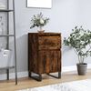 vidaXL Buffet chêne fumé 40x35x70 cm bois d'ingénierie