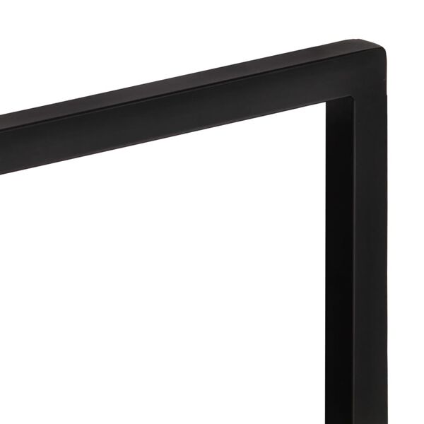 vidaXL Étagères murales 2 pcs 40x24x35 cm Bois d'acacia et acier