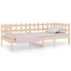 vidaXL Lit de jour sans matelas 80x200 cm bois de pin massif