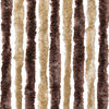 vidaXL Moustiquaire Beige et marron clair 100x220 cm Chenille