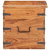 vidaXL Coffre 40x40x40 cm Bois d'acacia solide