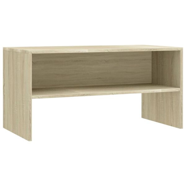 vidaXL Meuble TV Chêne sonoma 80x40x40 cm Bois d’ingénierie