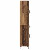 vidaXL Haut Armoire Bois Ancien 69,5 x 34 x 180 cm Bois d'ing&eacute;nierie
