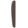 vidaXL Oreille de t&ecirc;te de lit Tan 80 x 23 x 6 cm PVC