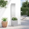 vidaXL &Eacute;cran de confidentialit&eacute; de jardin Fretwork Argent 32 x 150 cm