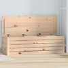 vidaXL Bo&icirc;te de rangement 109x36,5x33 cm Bois massif de pin