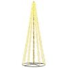 vidaXL Arbre de No&euml;l LED 385 cm 2460 LED Blanc chaud Acier Noir