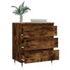 vidaXL Buffet Ch&ecirc;ne fum&eacute; 60x35x70 cm Bois d'ing&eacute;nierie