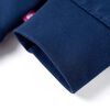 Sweatshirt pour enfants bleu marine 116