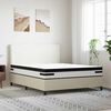 vidaXL Matelas &agrave; ressorts ensach&eacute;s moyen plus 160x200 cm
