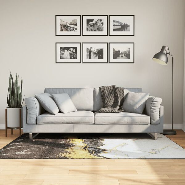 vidaXL Tapis lavable multicolore 120x180 cm antid&eacute;rapant