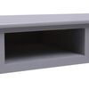 vidaXL Buffet Gris 108x45x76 cm Bois de Paulownia massif