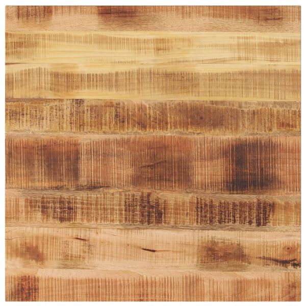 vidaXL Dessus de table 70x70x3,8 cm carr&eacute; bois massif de manguier brut