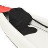 vidaXL Kayak gonflable rouge 424x81x31 cm polyester