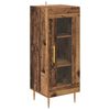 vidaXL Haut Armoire 2 pcs Bois Ancien Bois d'ing&eacute;nierie