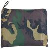 vidaXL Combinaison de pluie avec capuche 2 pcs Hommes Camouflage XL