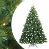 vidaXL Sapin de No&euml;l artificiel avec 300 LED Vert 210 cm PE et PVC