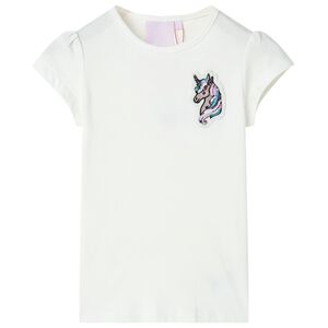 T-shirt pour enfants &eacute;cru 140