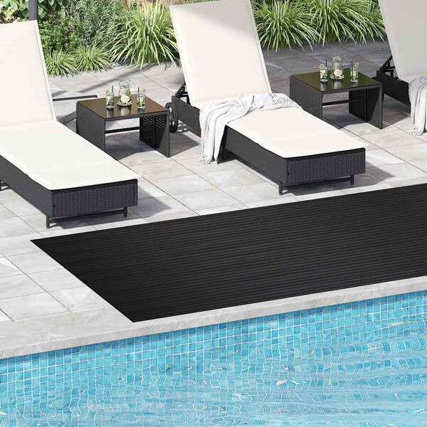 vidaXL Tapis en caoutchouc antid&eacute;rapant 1,5x4 m 3 mm Nervure large