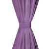 vidaXL Rideau occultant avec boucles 2 pcs 140 x 245 cm Lilas