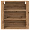 vidaXL Armoire murale ch&ecirc;ne artisanal 80x33x80 cm bois d'ing&eacute;nierie