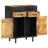 vidaXL Buffet 60x30x75 cm Bois de manguier brut