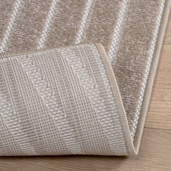 vidaXL Tapis de surface HUARTE Beige 230 x 160 cm Polyester