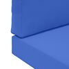 vidaXL Coussin de canap&eacute; d'ext&eacute;rieur 2 pcs Turquoise Polyester
