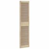 vidaXL Porte de Cabinet avec porte 2 pcs Naturel 170 x 2,1 x 39,5 cm