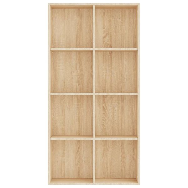 vidaXL Bibliothèque/Buffet Chêne sonoma 66x30x130 cm Bois d’ingénierie