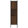 vidaXL Bibliothèque chêne marron 72x28x109 cm bois d'ingénierie