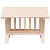 vidaXL Mangeoire &agrave; foin pour lapins 44x33x33 cm bois massif de sapin