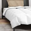 vidaXL Duvet d'hiver avec oreiller 2 pcs Blanc Plume de canard