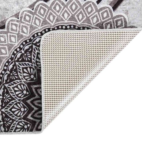 vidaXL Tapis lavable 80x150 cm Multicolore