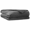 vidaXL Couverture Pond&eacute;r&eacute;e Anthracite 200 x 230 cm 9 kg