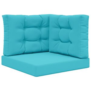 vidaXL Coussin de canap&eacute; d'ext&eacute;rieur Polyester Turquoise 60 x 60 cm
