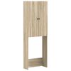 vidaXL Armoire de toilette ALKMAAR Ch&ecirc;ne Sonoma 66 x 25,5 x 190 cm