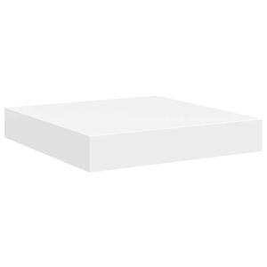 vidaXL &Eacute;tag&egrave;re flottante murale blanc 23x23,5x3,8 cm MDF