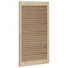 vidaXL Porte de Cabinet avec porte 2 pcs Naturel 110 x 2,1 x 59,5 cm
