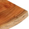 vidaXL Dessus de table 90x40x3,8 cm rectangulaire bois massif acacia