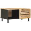 vidaXL Table basse Naturel 80 x 50 x 40 cm Bois de mangue massif