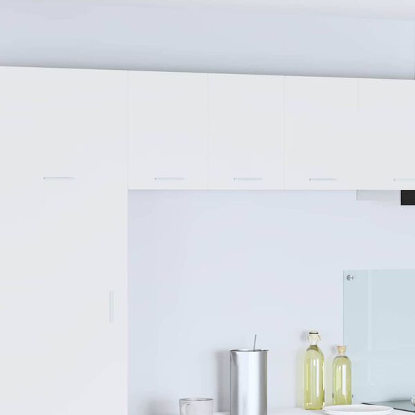 vidaXL Armoire suspendue 2 pcs Blanc 30 x 31 x 40 cm Bois d'ing&eacute;nierie