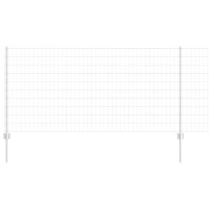 vidaXL Cl&ocirc;ture en fil soud&eacute; 10 x 1 m (l x h) Acier galvanis&eacute; &agrave; chaud